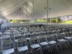 60ft X 140ft White High Peak tent, TOP ONLY, (Grade C plus)