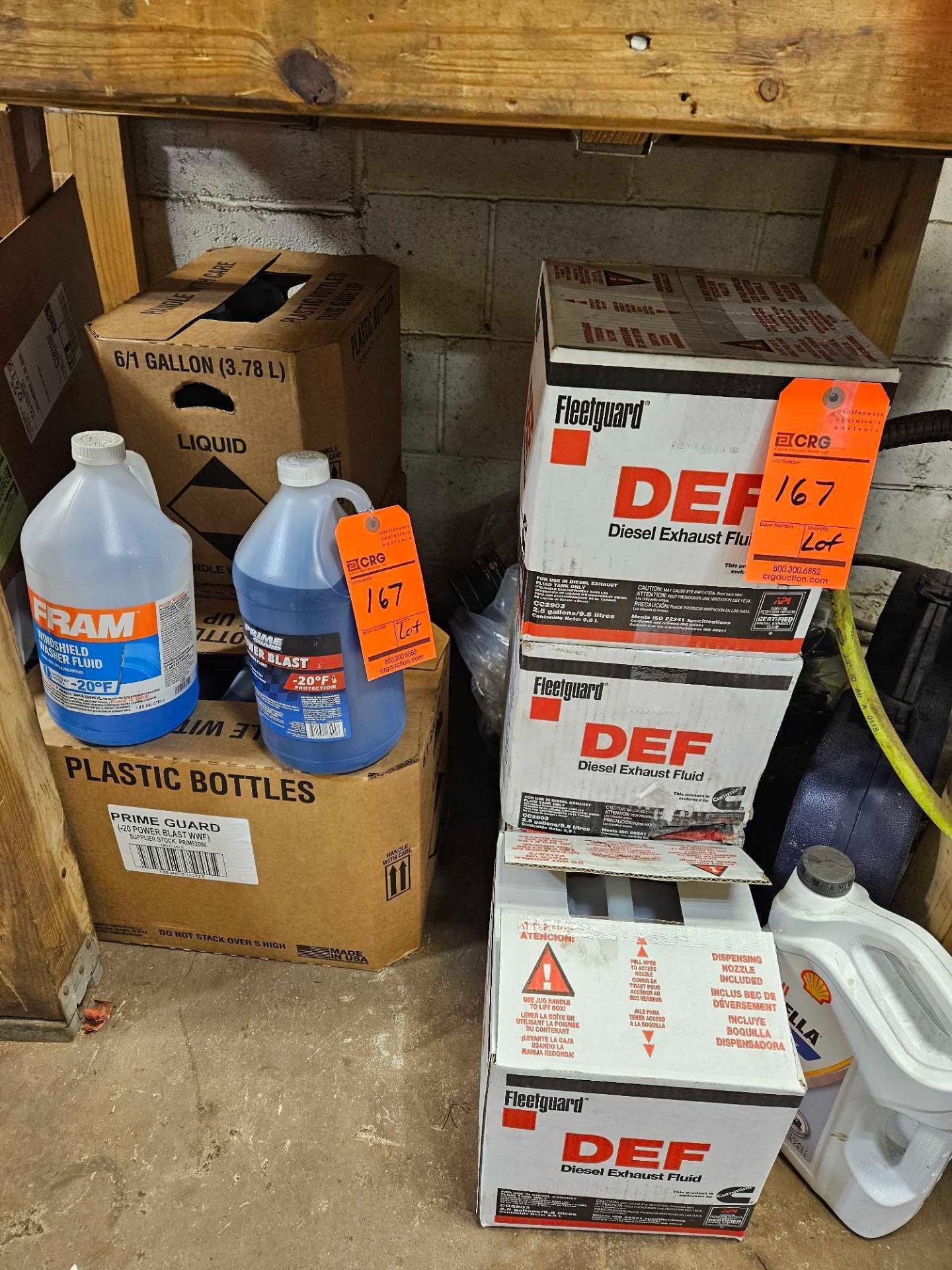 Assorted DEF Diesel Exhaust Fluid