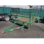 Carry On 14 ft Wood Deck Trailer w/Ramp