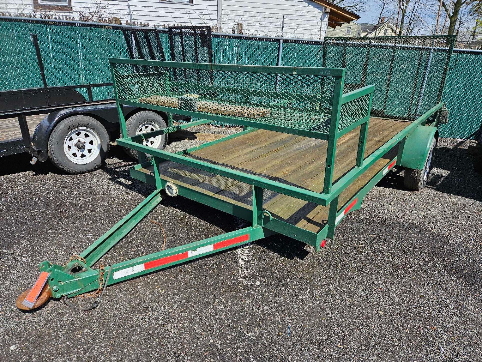 Carry On 14 ft Wood Deck Trailer w/Ramp