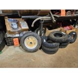 Wheelbarrow Tires/Tubes/ Brackets/Cable Assembly/ Trimmer Head Covers