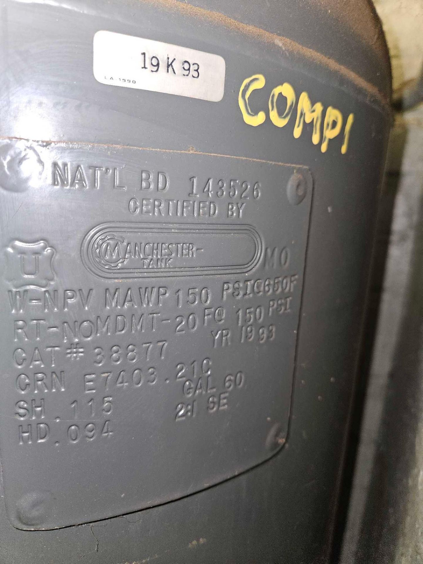 DeVilbiss Commercial Air Compressor - Image 2 of 3