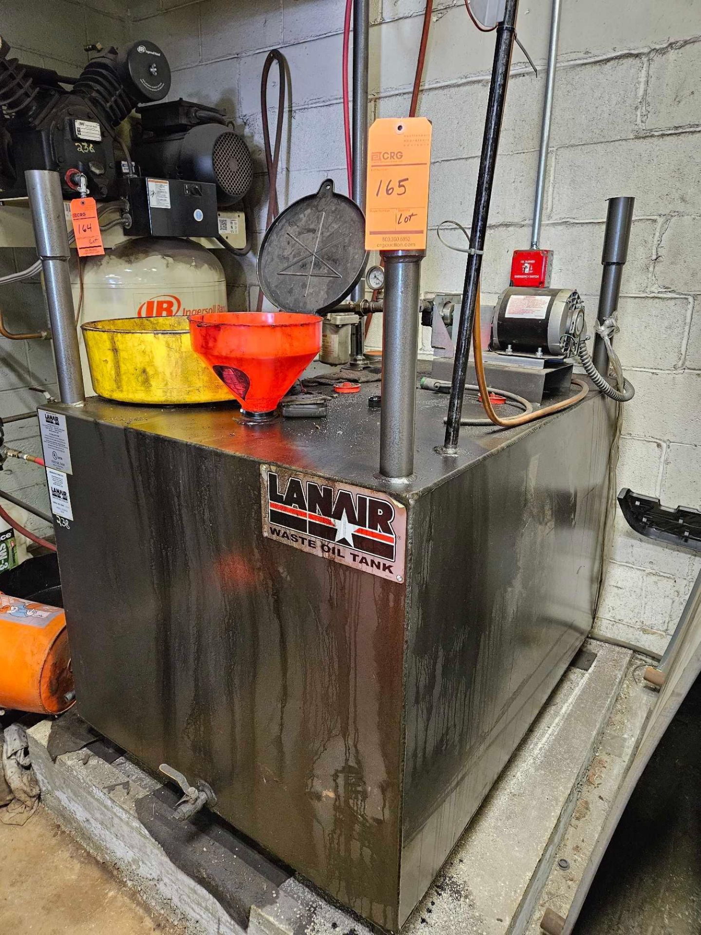 Lanair Waste Oil Tank