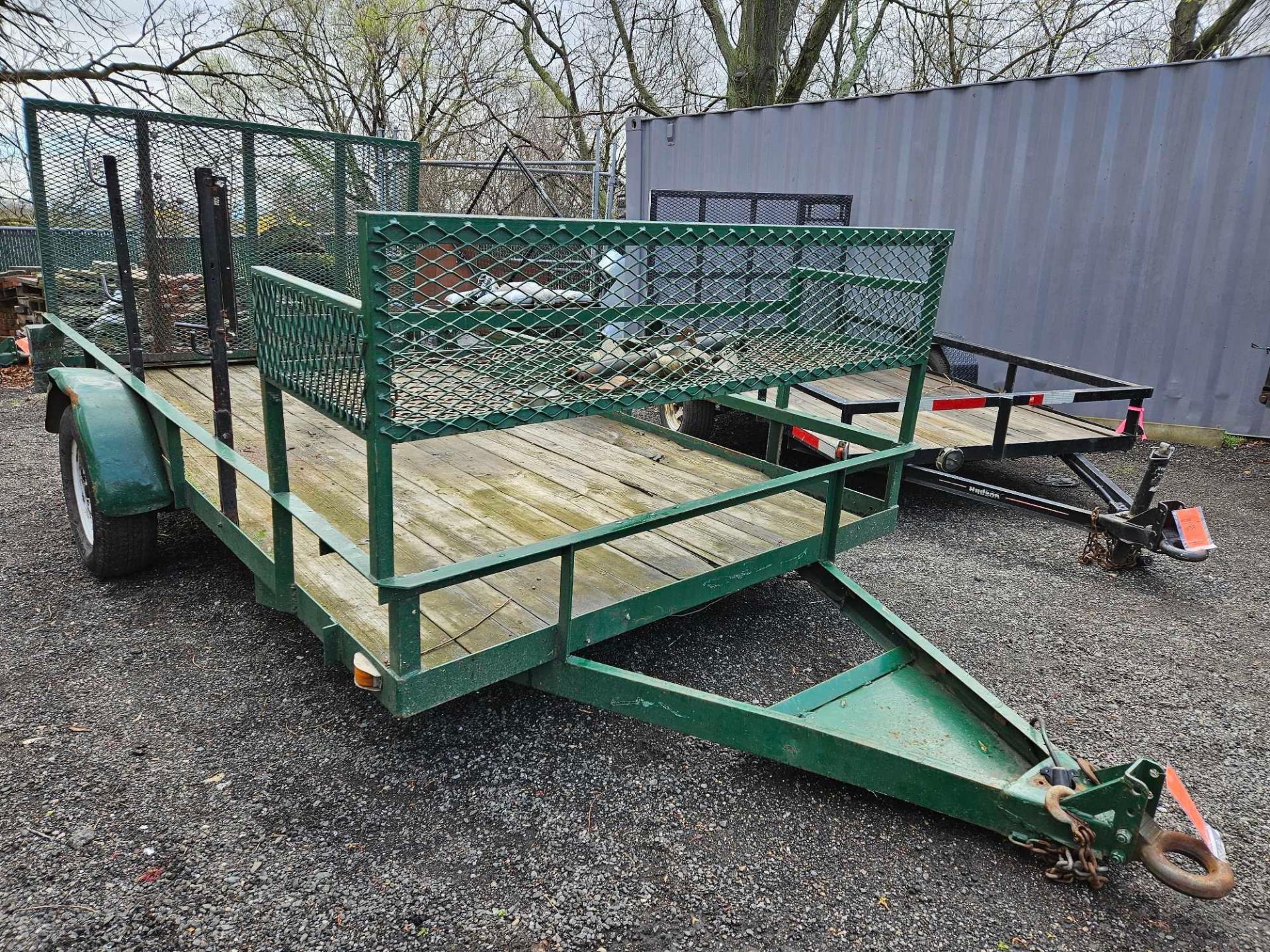 Carry On 12 ft Wood Deck Trailer w/Ramp - Image 2 of 3