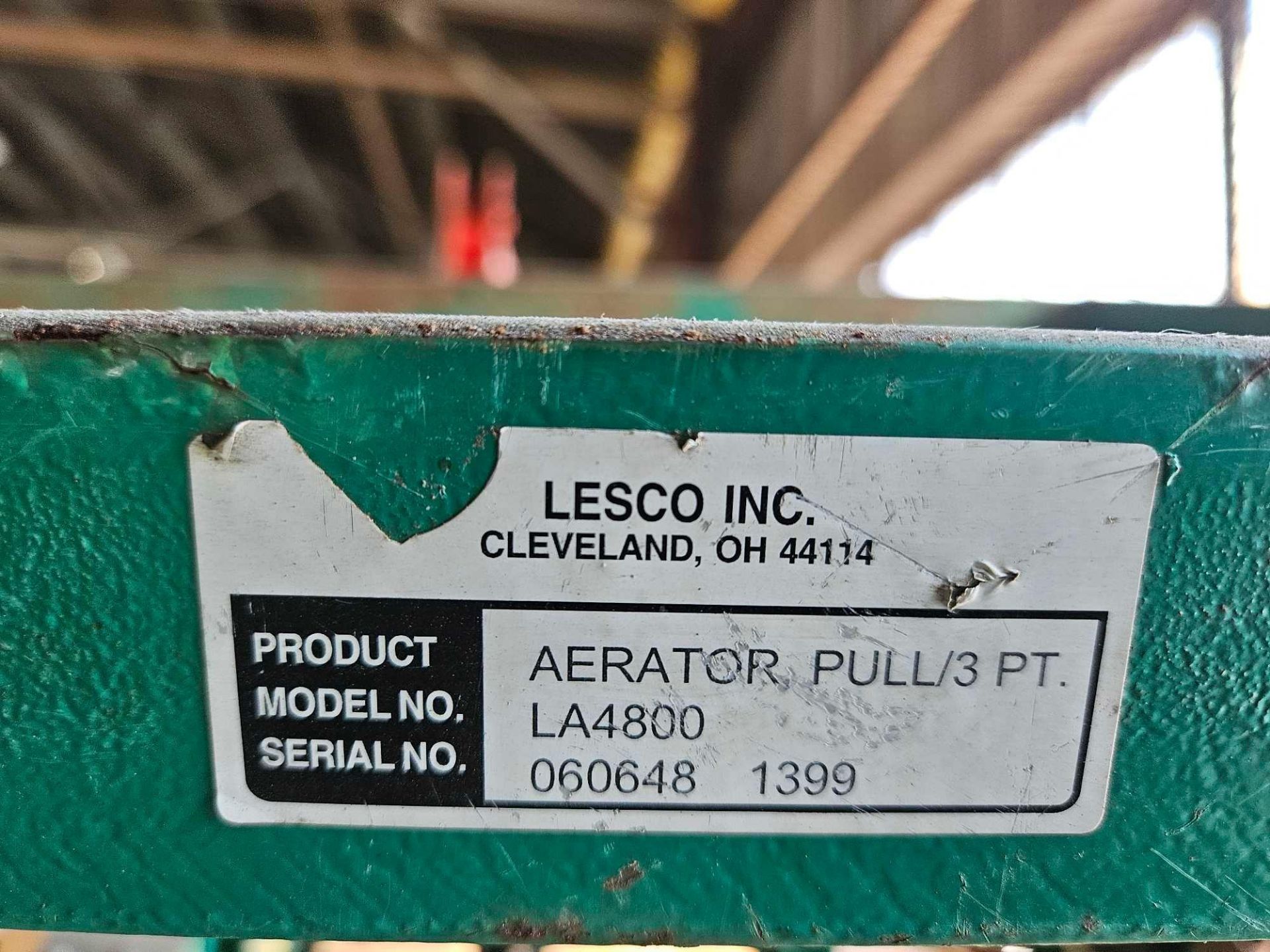 Lesco Pull Behind Aerator - Image 4 of 4