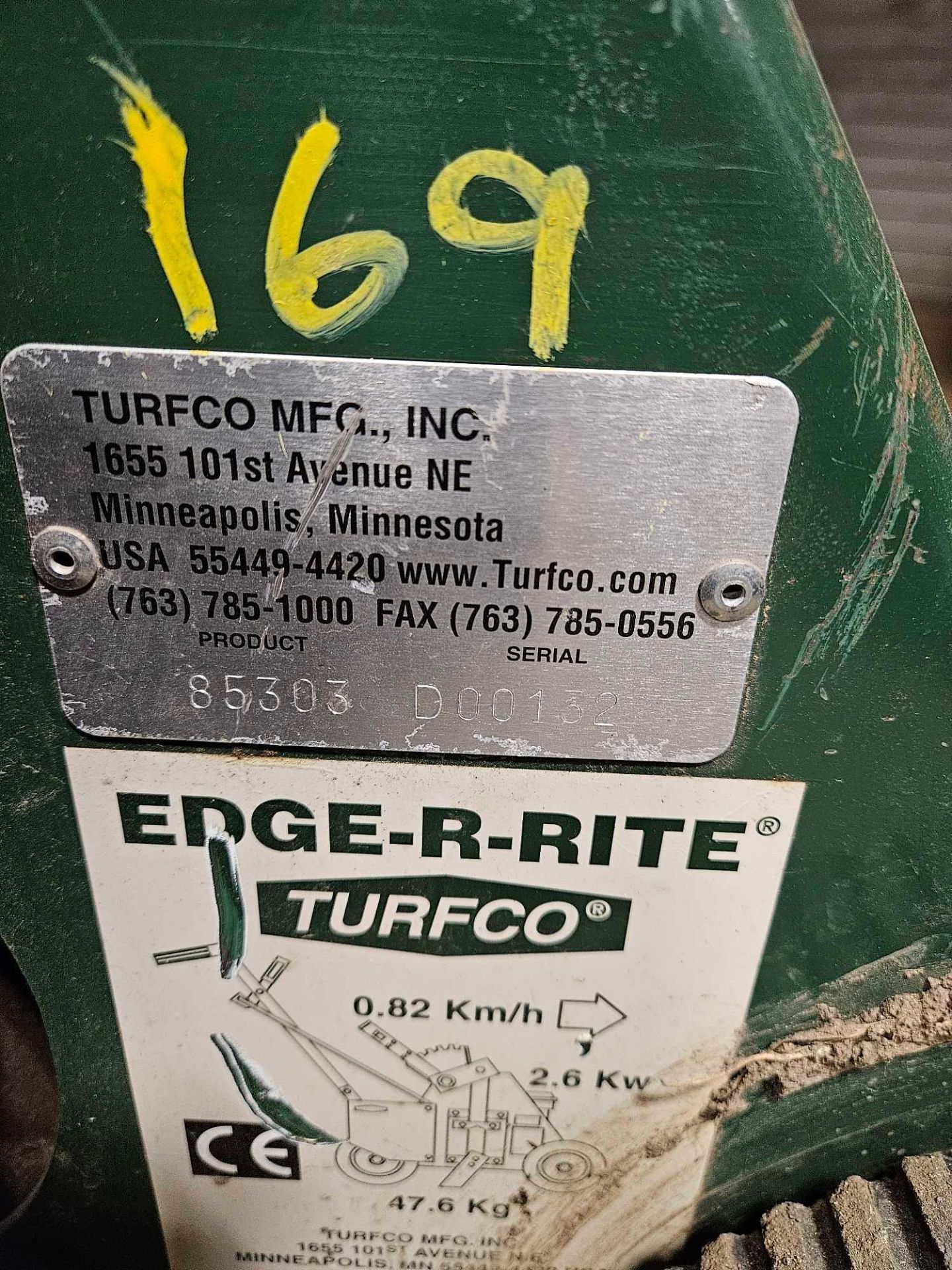 Turfco Edge-R-Rite Walk Behind Grass Edger - Image 3 of 6