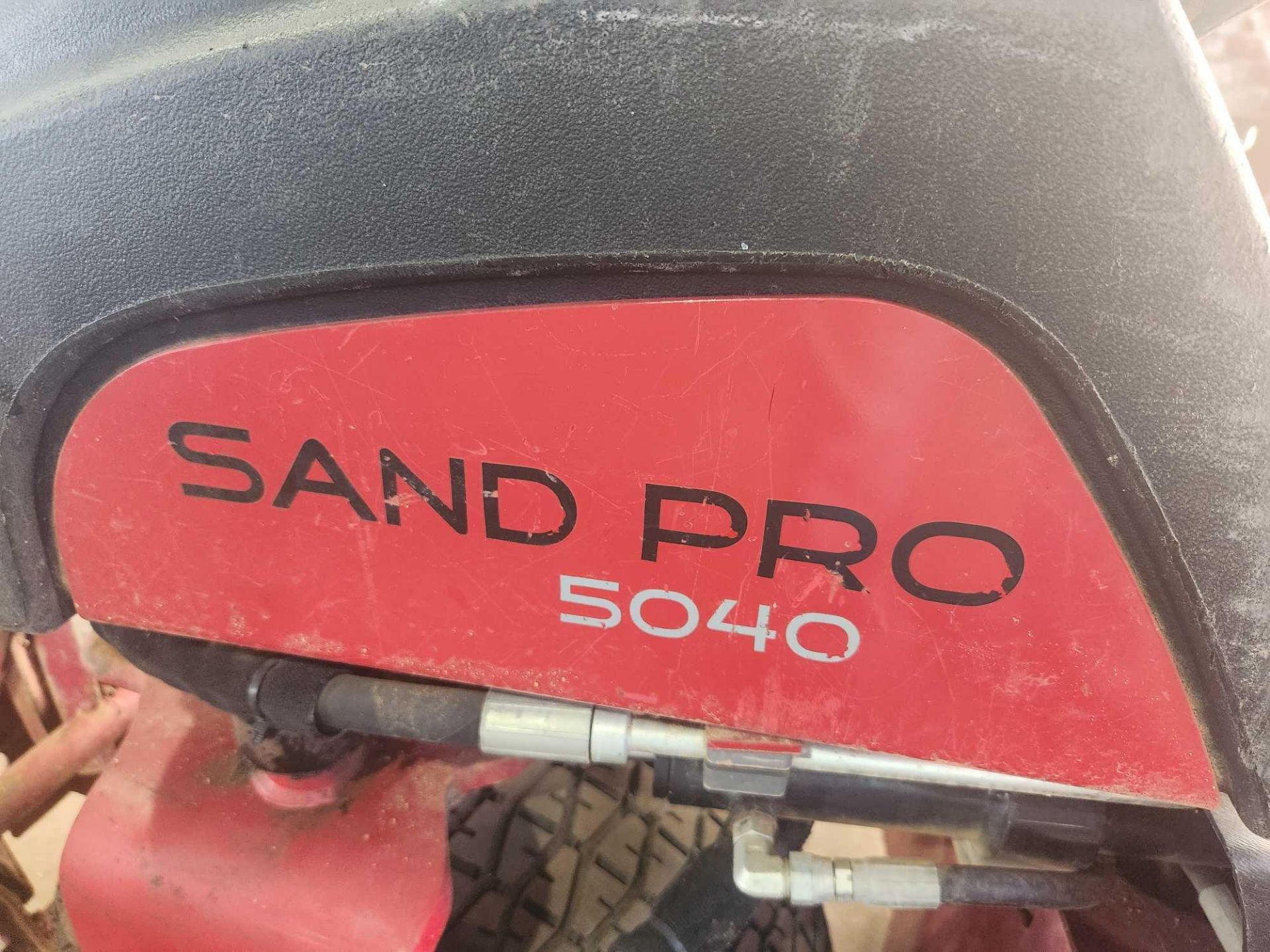 Toro Sand Pro 5040 3-Wheel Grounds Keeper Rake - Image 2 of 3