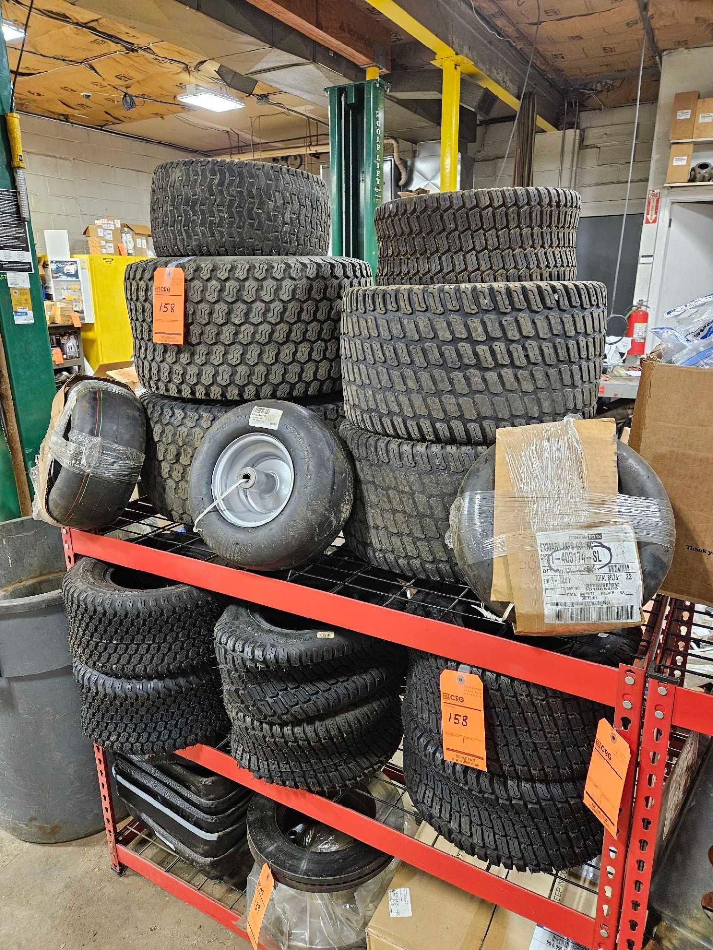 Assorted Riding Lawnmower Tires