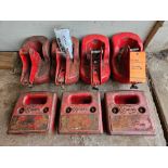 Assorted ExMark Lawnmower Counter Weights