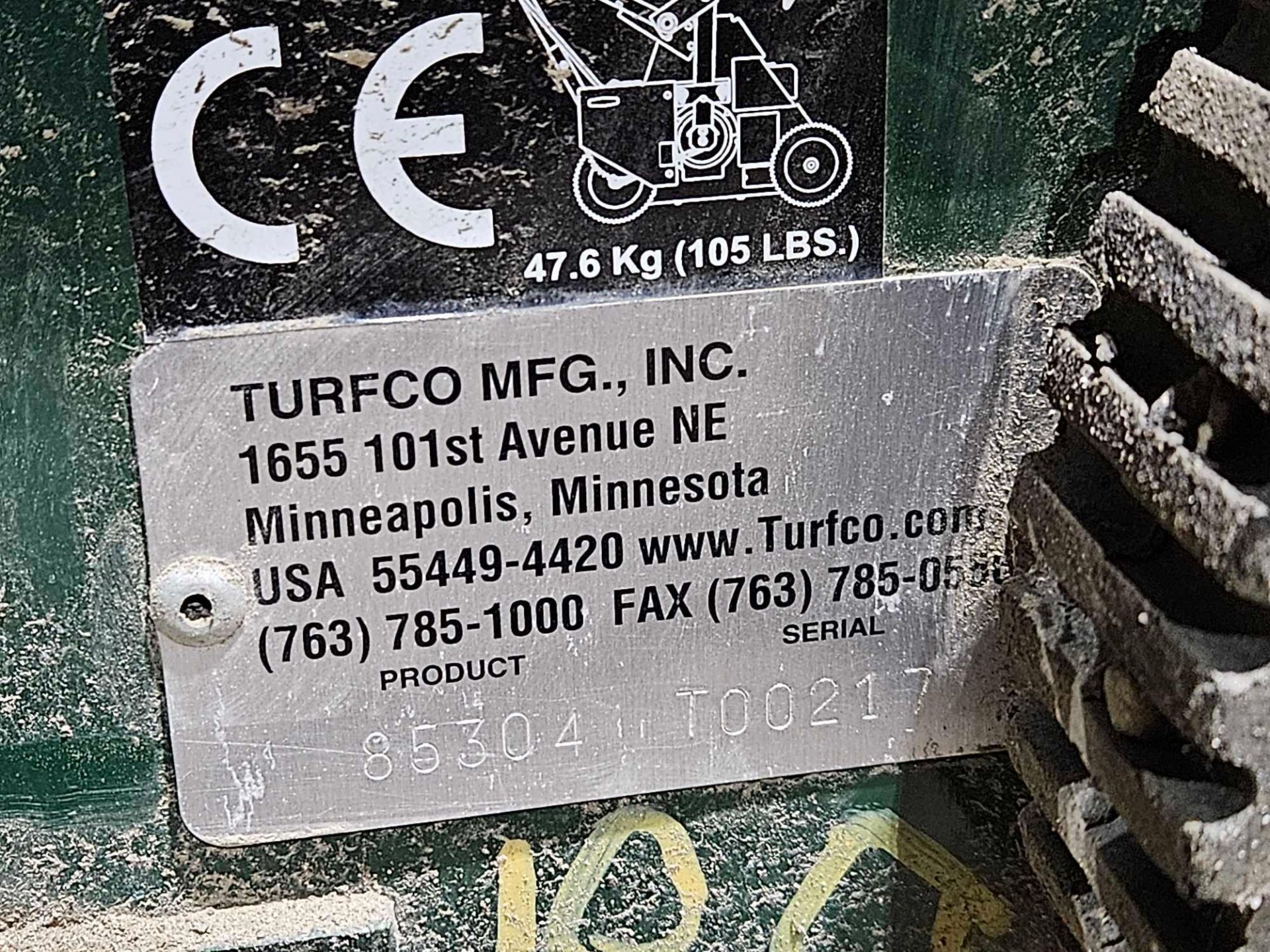 Turfco Gas Sidewalk Edger - Image 3 of 3