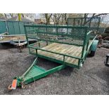 Carry On 12 ft Wood Deck Trailer w/Ramp