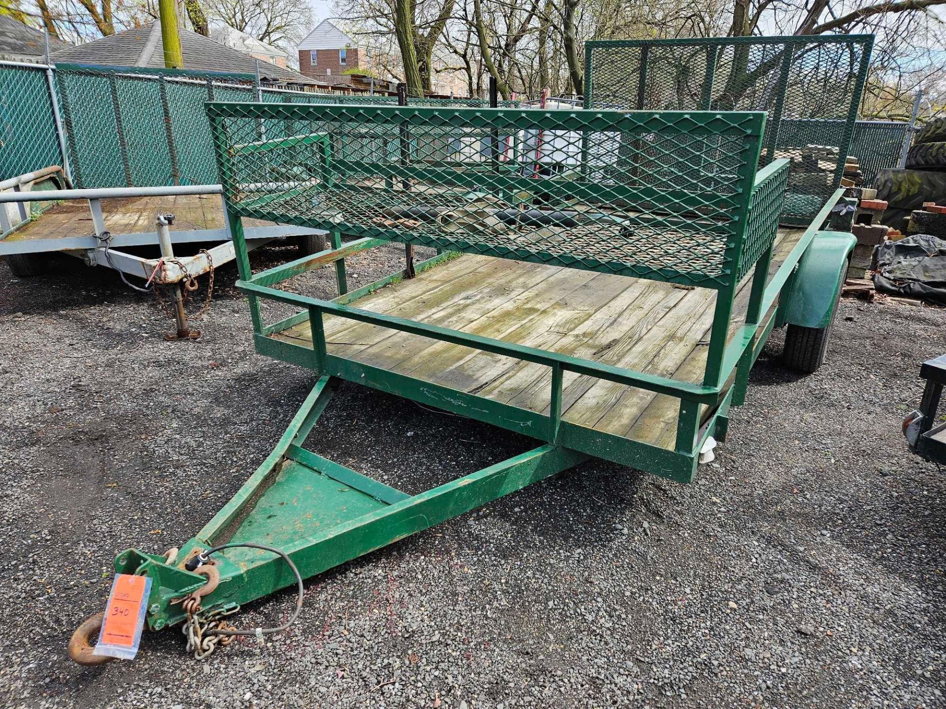 Carry On 12 ft Wood Deck Trailer w/Ramp