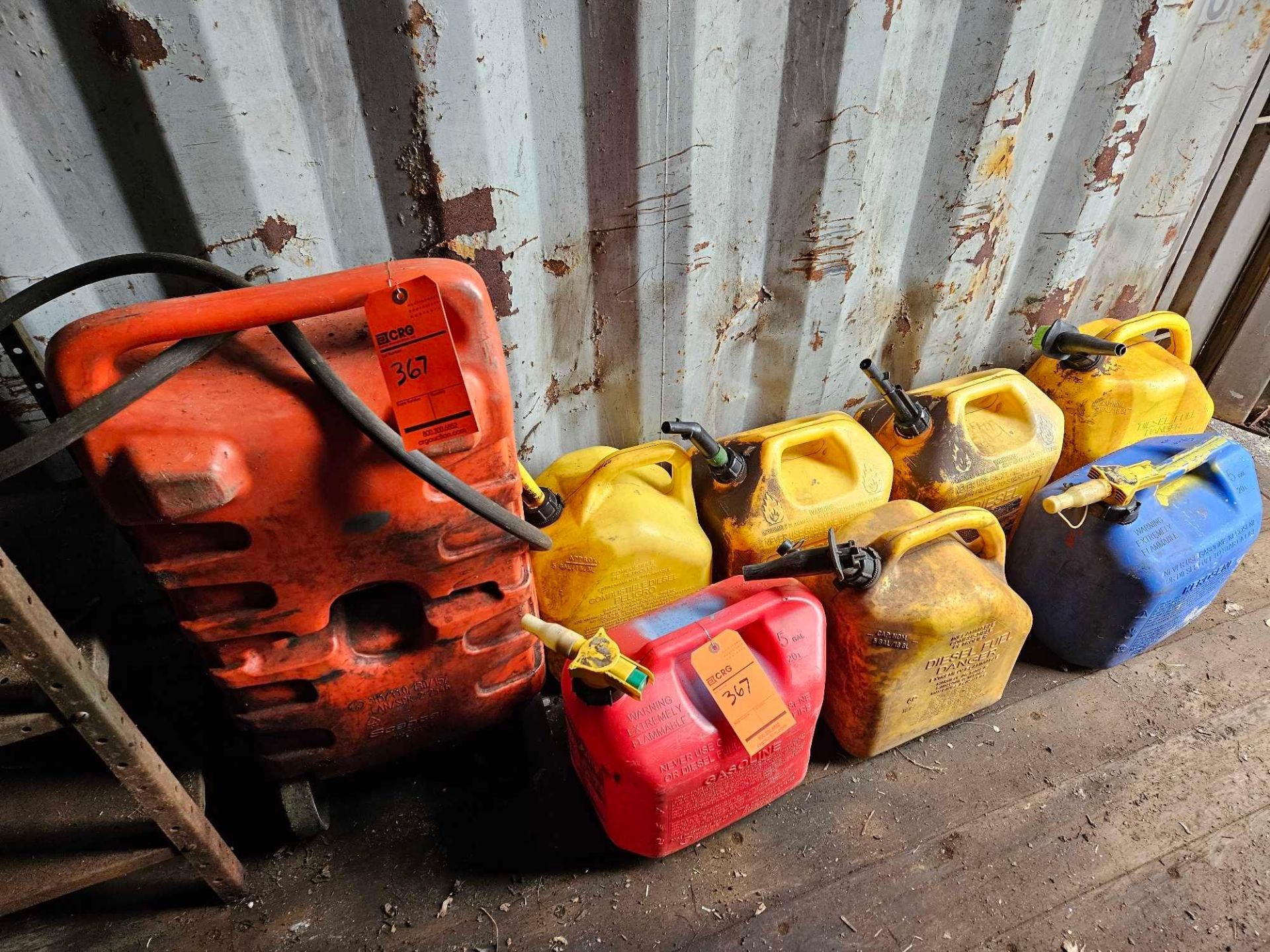 Lot Assorted Fuel Storage Containers - Image 2 of 3