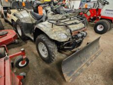 Suzuki Eiger Quad Runner w/Front Plow