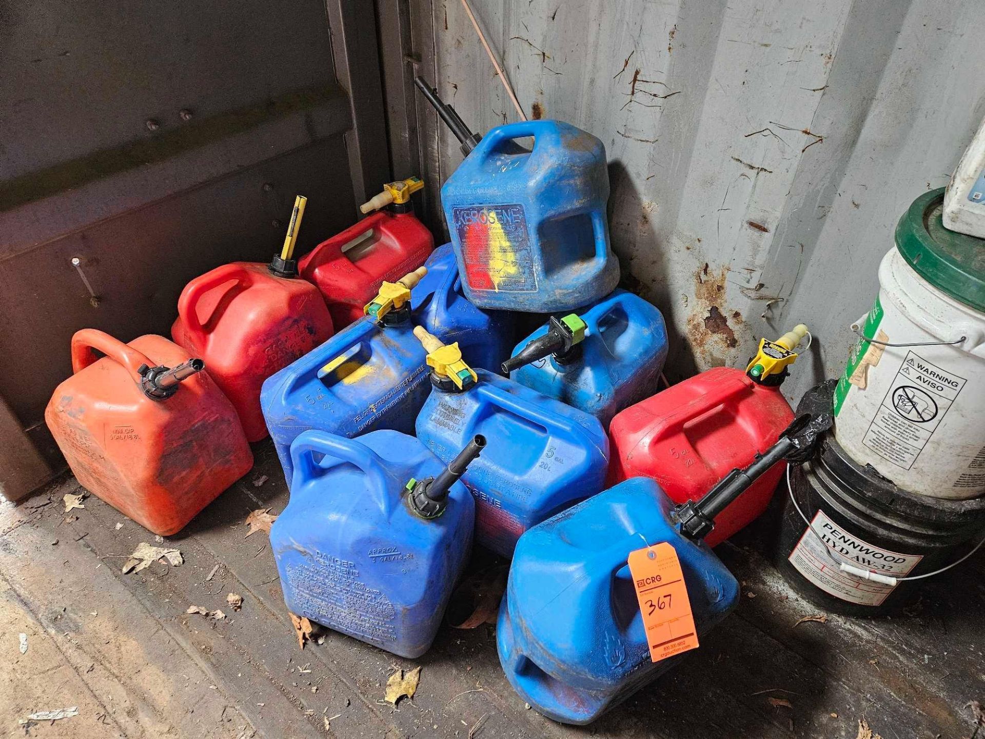 Lot Assorted Fuel Storage Containers - Image 3 of 3