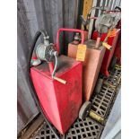 Lot Portable Steel Fuel Container