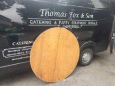 Round Banquet Tables