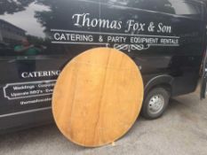 Round Banquet Tables