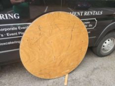 Round Banquet Tables