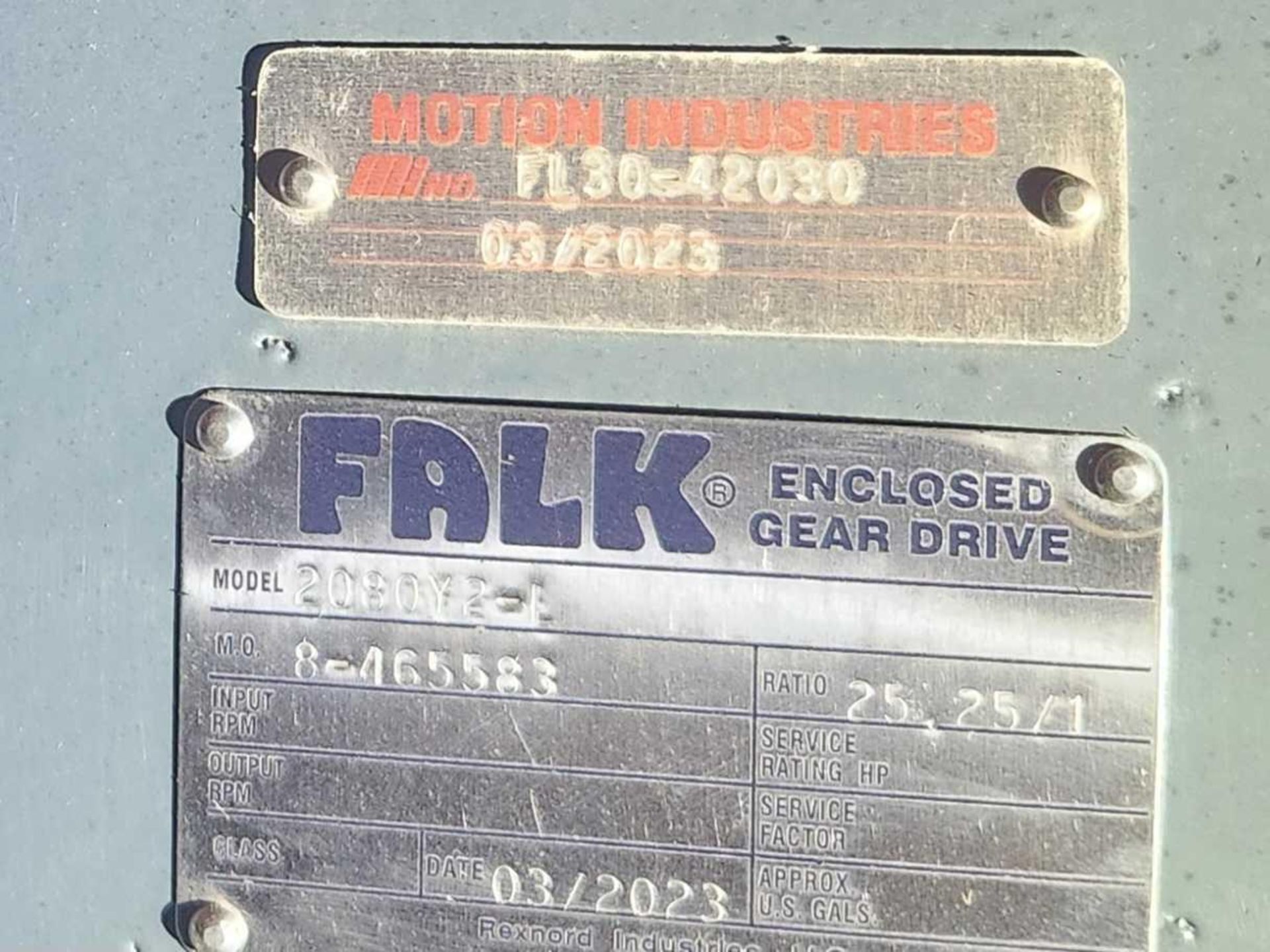 Falk Gear Drive - Image 2 of 2