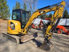 2019 CAT 303.5E2 Enclosed Cab Excavator
