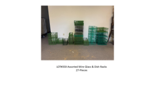 Assorted Wire Glass/Dish Racks