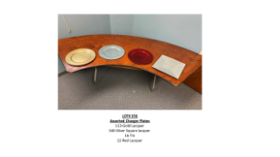 Assorted Charger Plates