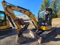 2019 CAT 303.5E2 Enclosed Cab Excavator