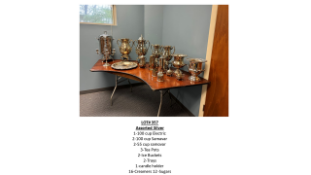 Assorted Silver Coffee Pots