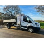 FORD TRANSIT 2.2 TDCI (350) ECOBLUE *TWIN REAR WHEELER / TIPPER TRUCK* - 17 REG - EURO 6 - LOW MILES