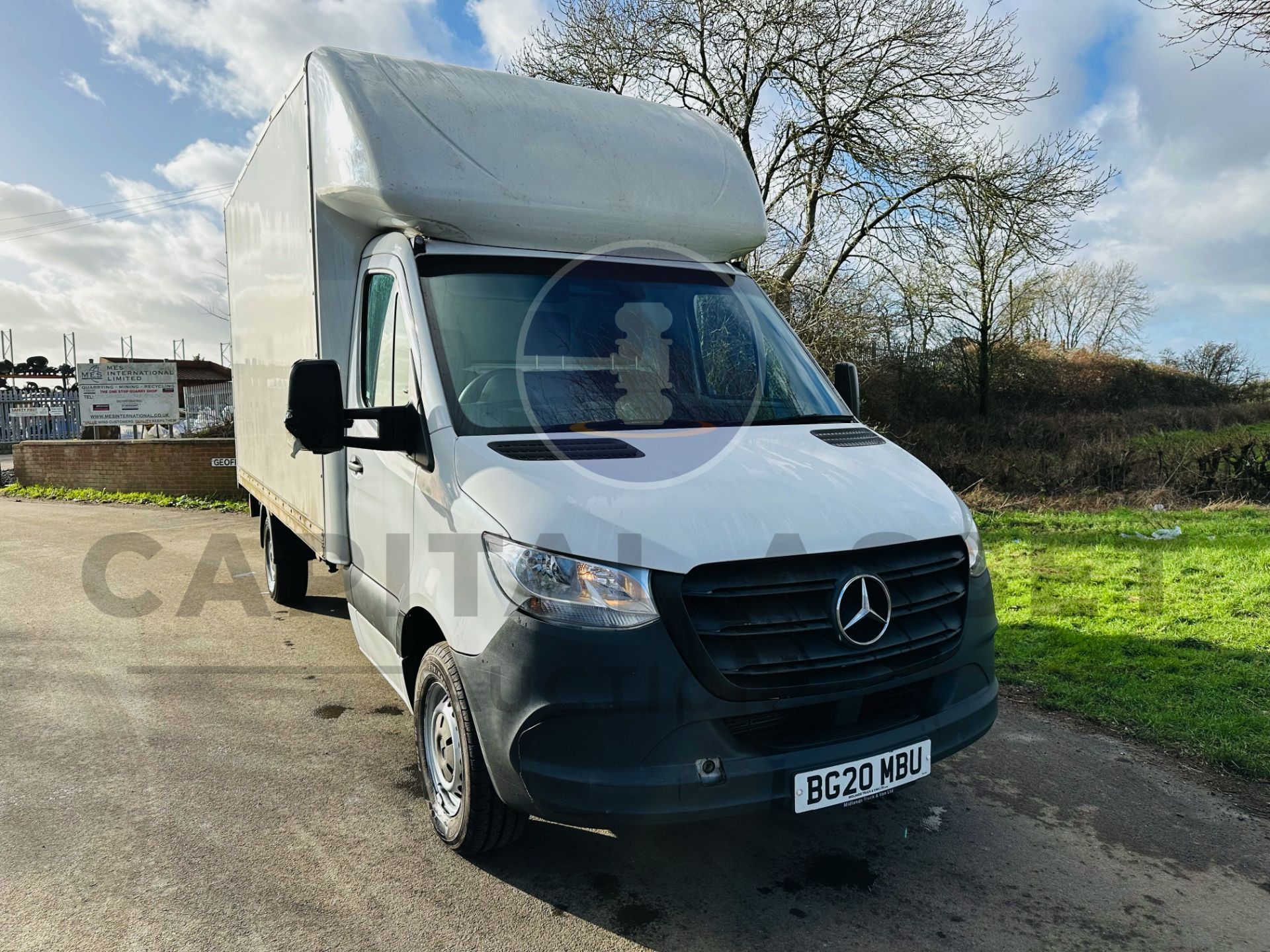 (ON SALE) MERCEDES-BENZ SPRINTER 314 CDI *LUTON / BOX VAN WITH TAIL-LIFT - 20 REG - EURO 6 - Image 2 of 22