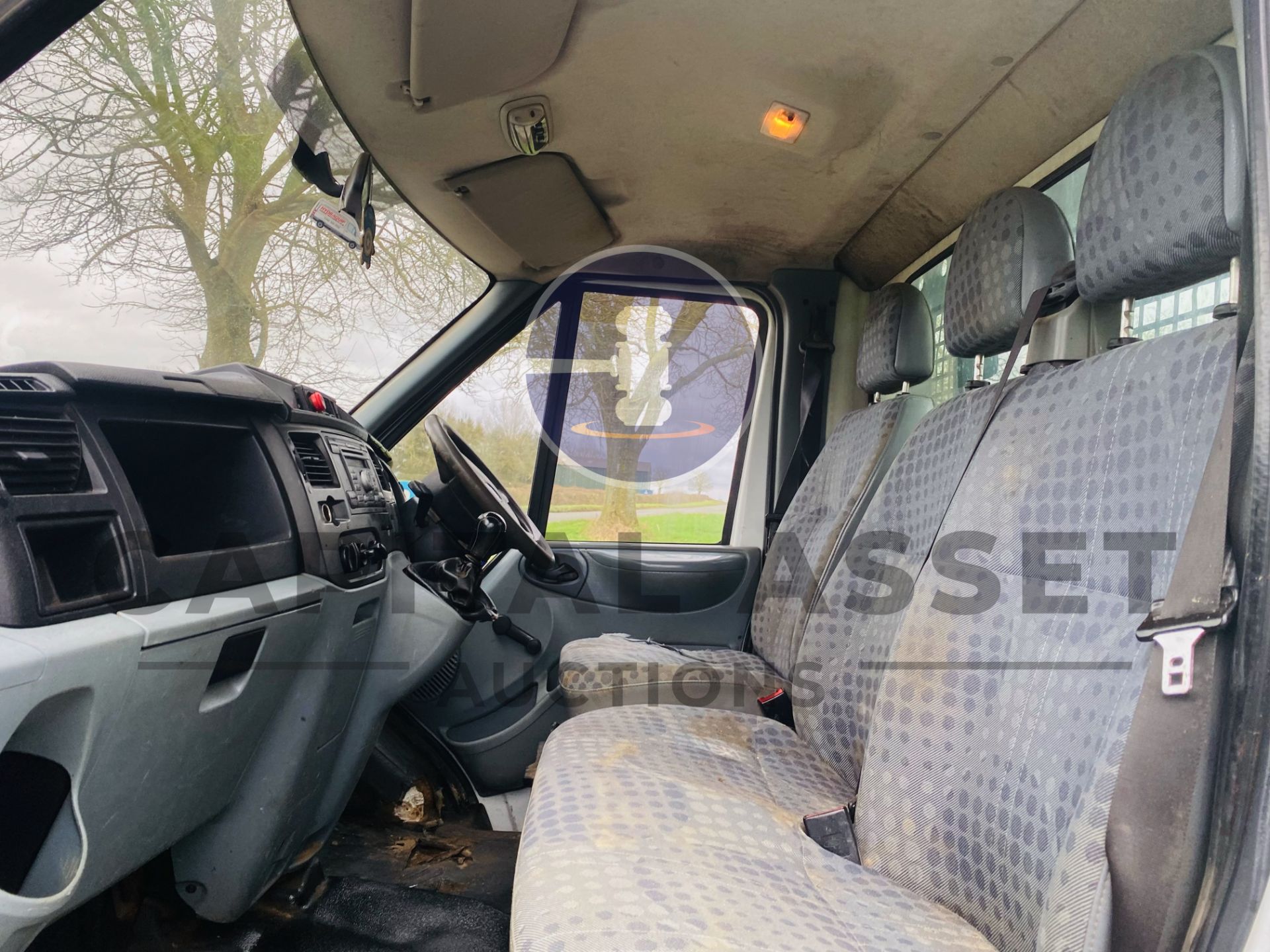 (ON SALE) FORD TRANSIT 2.4TDCI "TIPPER" TWIN REAR WHEELS - 08 REG - LONG MOT - ELECTRIC TIPPER - Image 10 of 16