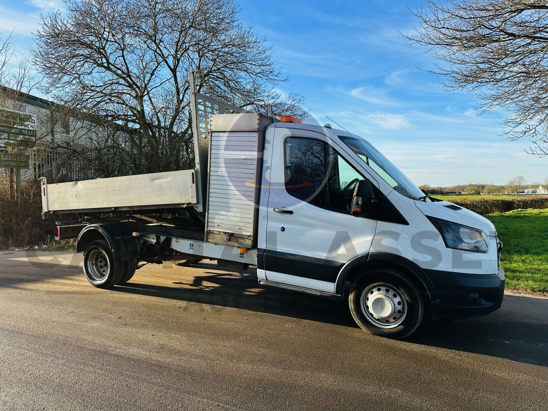 (ON SALE) FORD TRANSIT 2.2 TDCI (350) ECOBLUE *TWIN REAR WHEELER / TIPPER TRUCK* - 17 REG - EURO 6