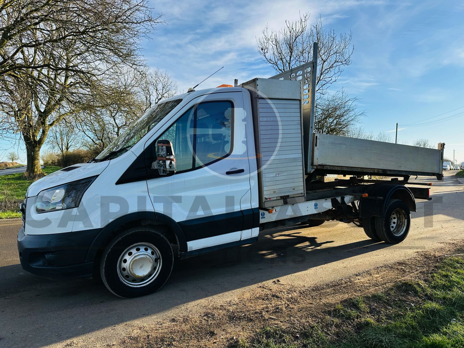 (ON SALE) FORD TRANSIT 2.2 TDCI (350) ECOBLUE *TWIN REAR WHEELER / TIPPER TRUCK* - 17 REG - EURO 6 - Image 5 of 24