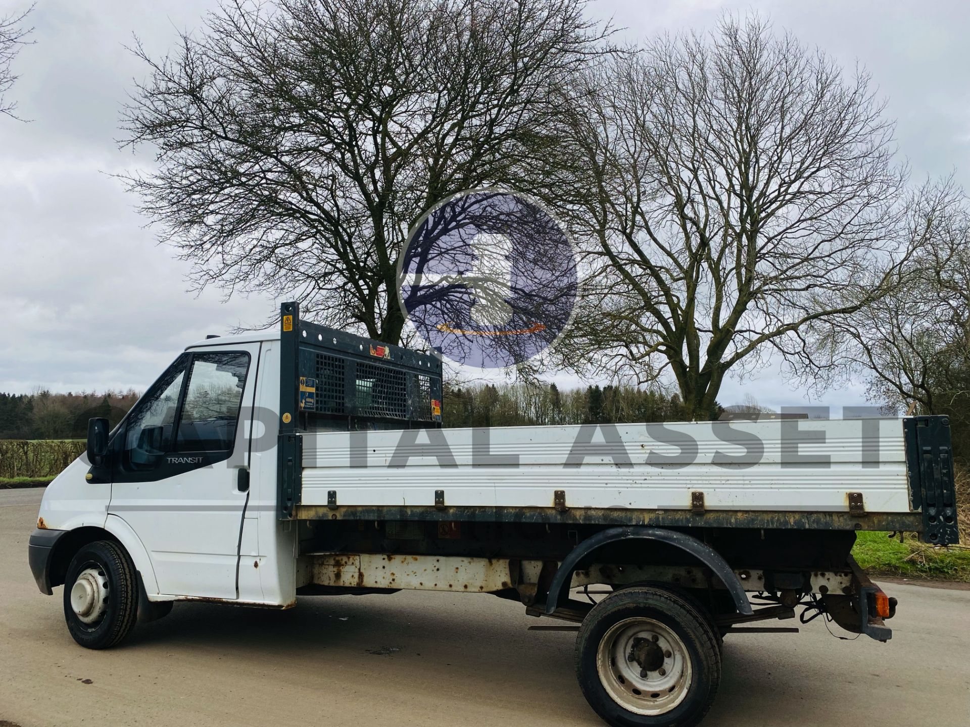 (ON SALE) FORD TRANSIT 2.4TDCI "TIPPER" TWIN REAR WHEELS - 08 REG - LONG MOT - ELECTRIC TIPPER - Image 5 of 16