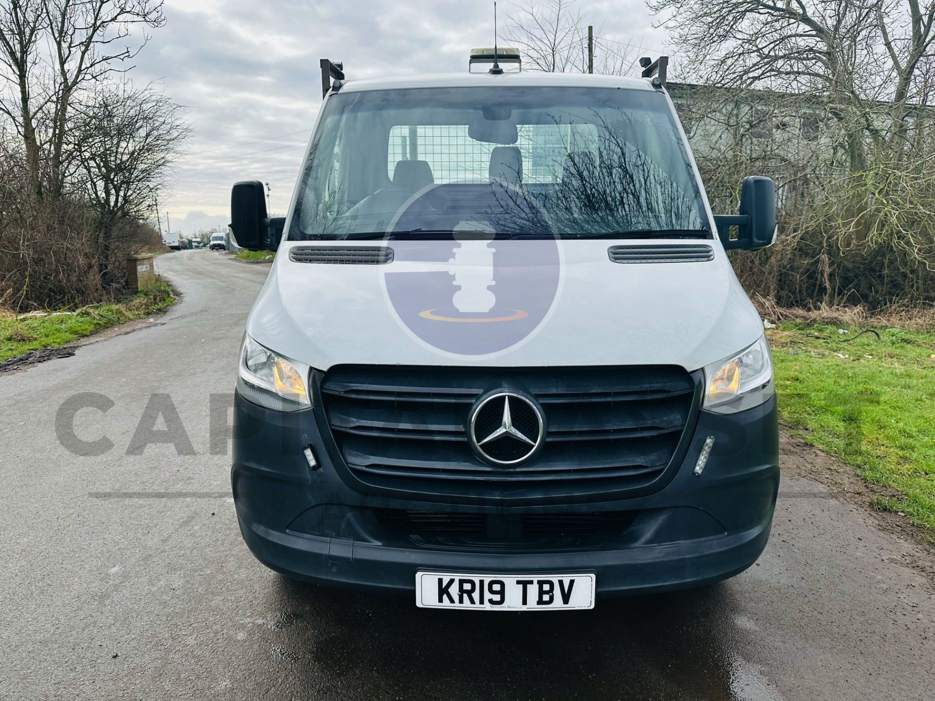 (ON SALE) MERCEDES SPRINTER 314CDI "LWB" DROPSIDE WITH ELECTRIC TAIL-LIFT - 19 REG - 1 OWNER - FSH - Image 3 of 28