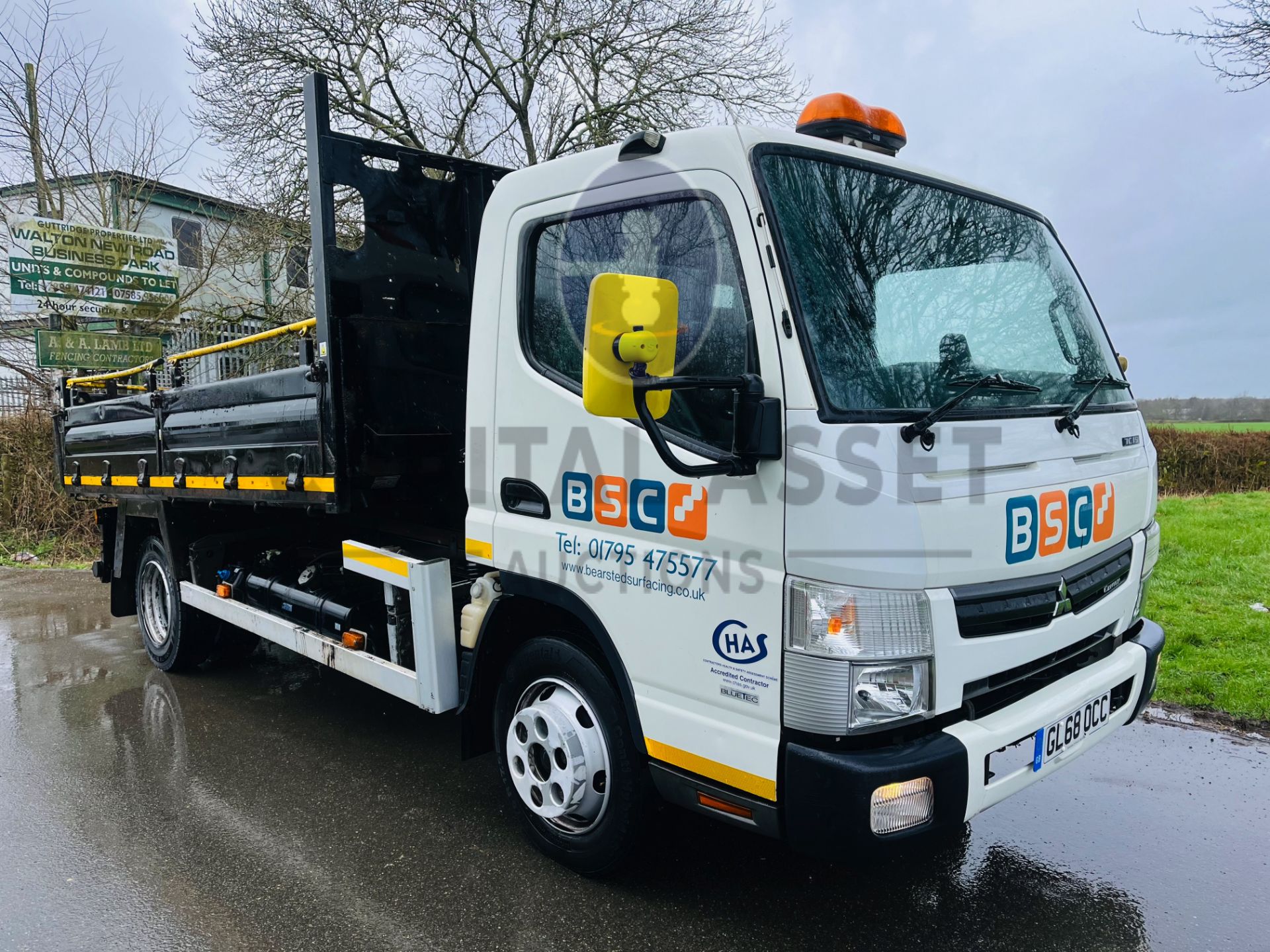 MITSUBISHI FUSO CANTER 7C15 34 TRW (2019 MODEL) TIPPER - 1 OWNER - ONLY 62000 MILES - EURO 6 - Bild 3 aus 19