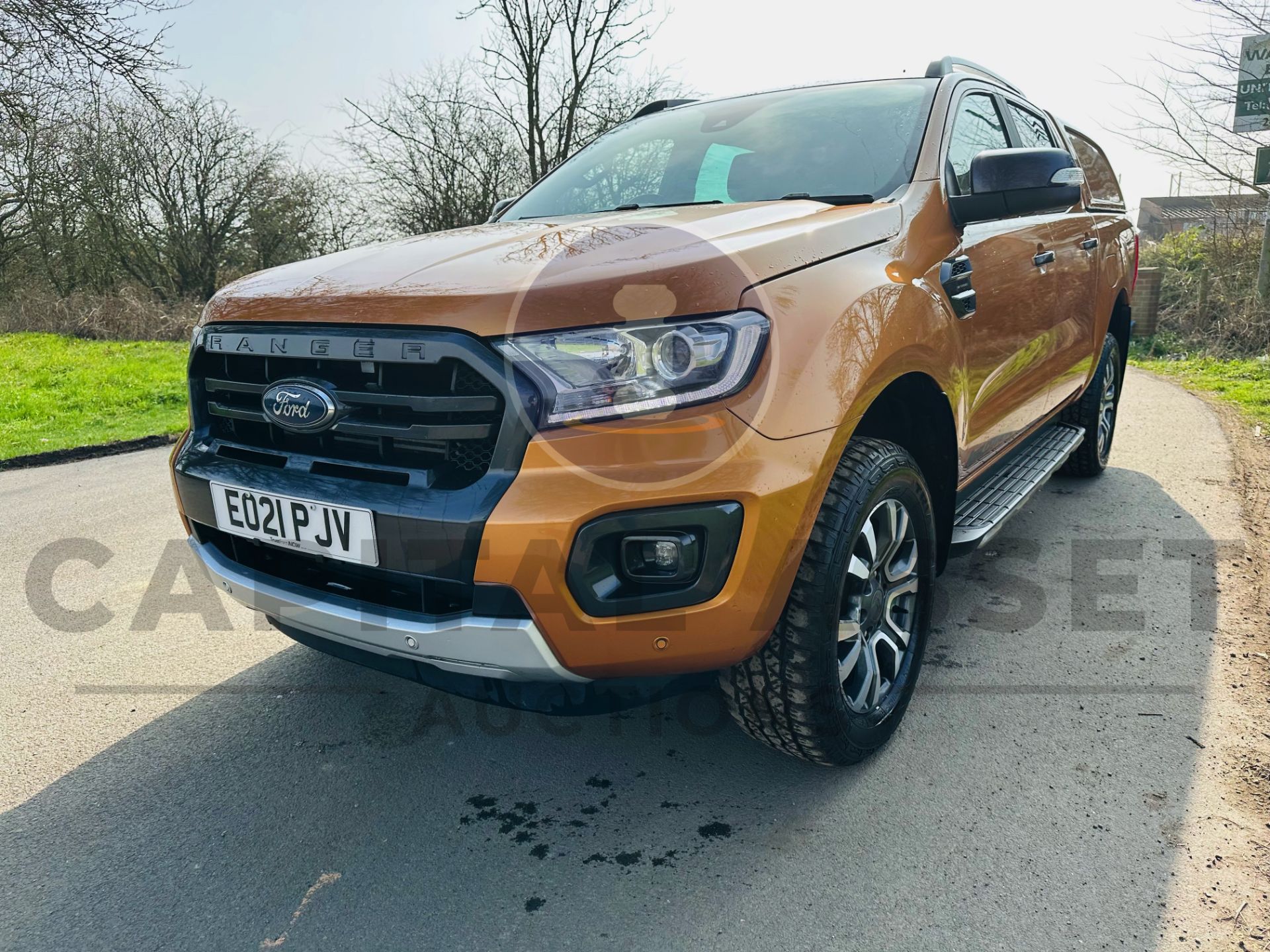 FORD RANGER WILDTRAK "AUTO" 2.0 BI-TURBO - 21 REG - 1 OWNER - FSH - LEATHER - SAT NAV - FULLY LOADED - Image 4 of 44