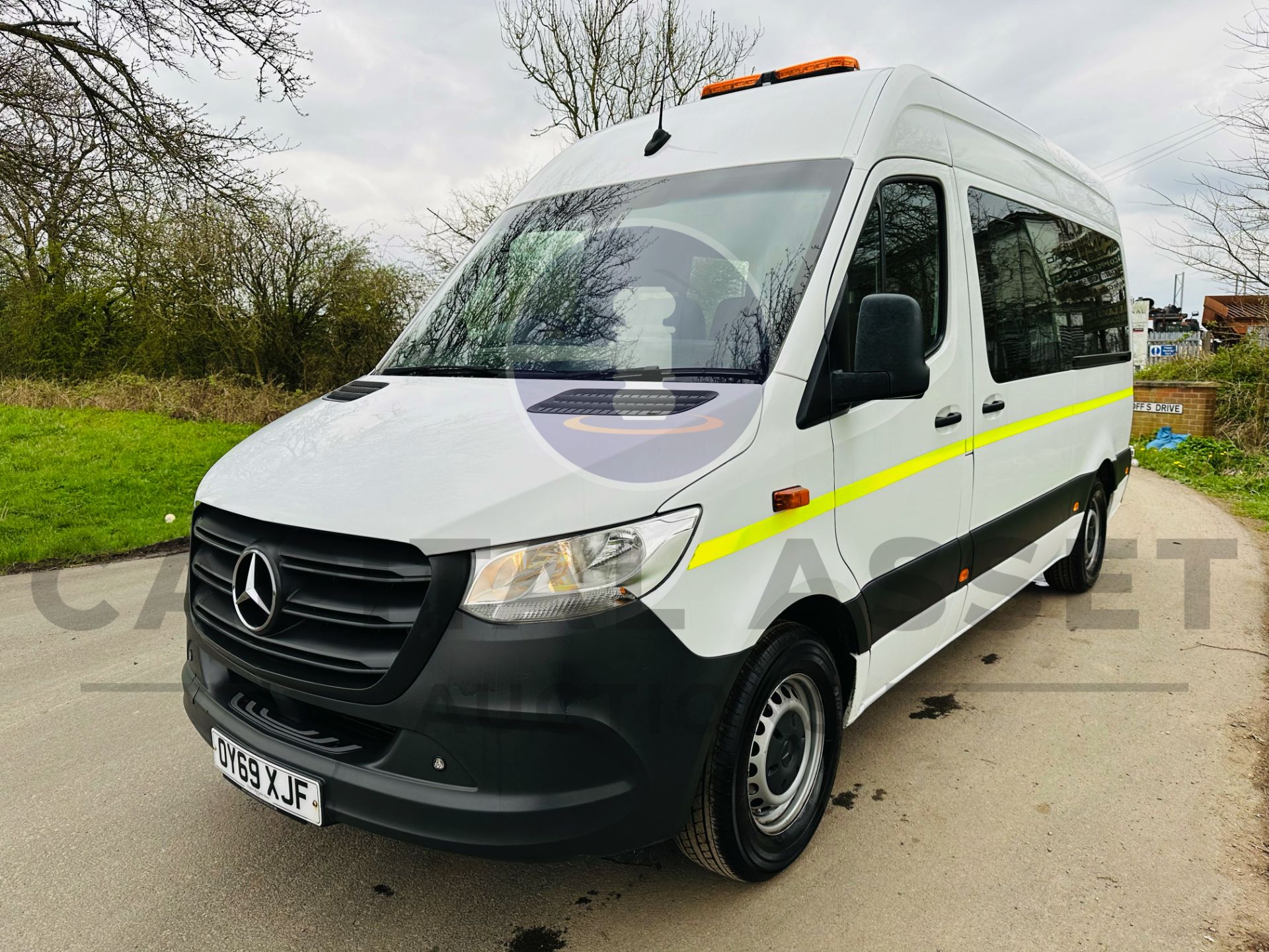 (ON SALE) MERCEDES SPRINTER 314CDI AUTO MWB MESSING UNIT WITH W/C,MICROWAVE,- 2020 REG- - AIR CON - Image 4 of 44