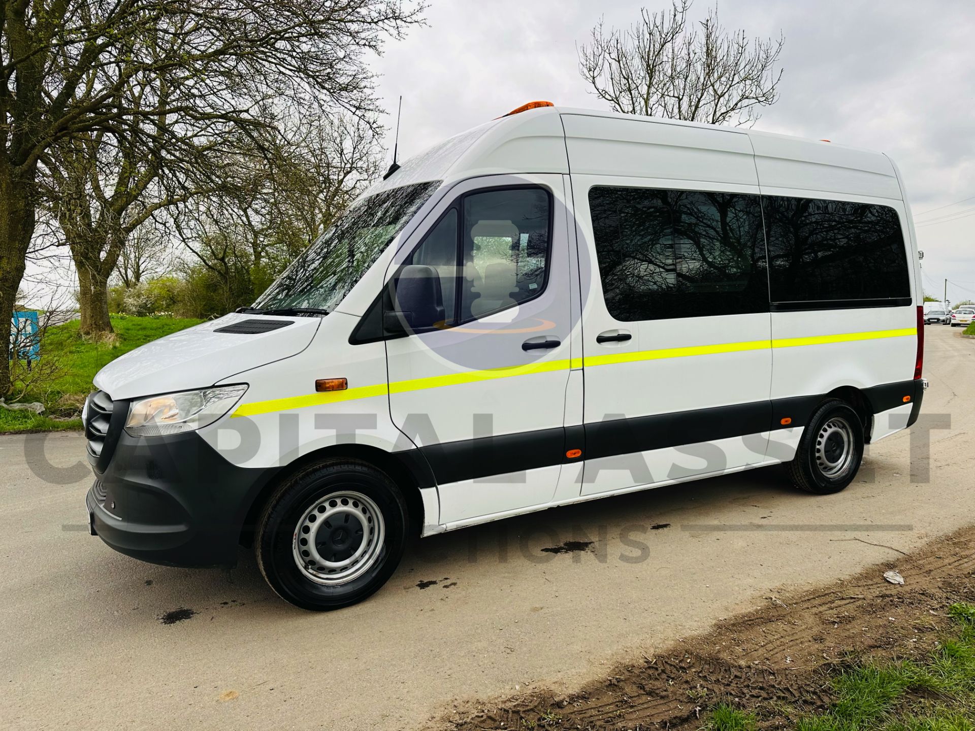 (ON SALE) MERCEDES SPRINTER 314CDI AUTO MWB MESSING UNIT WITH W/C,MICROWAVE,- 2020 REG- - AIR CON - Image 5 of 44