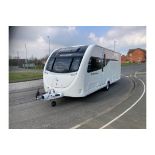 (ON SALE) SWIFT AVENTURA M4SB 4 BERTH TOURING CARAVAN-APRIL 2021-CRIS REGISTERED-FIXED BED-HUGE SPEC