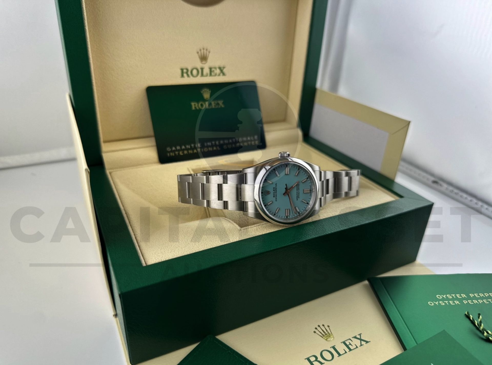 (ON SALE) ROLEX OYSTER PERPETUAL 36MM *TIFFANY BLUE DIAL* (OCTOBER 2023) *BEAT THE 10 YEAR WAIT* - Bild 16 aus 21