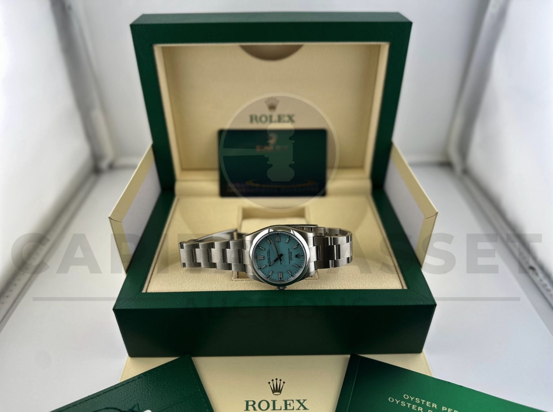 (ON SALE) ROLEX OYSTER PERPETUAL 36MM *TIFFANY BLUE DIAL* (OCTOBER 2023) *BEAT THE 10 YEAR WAIT* - Image 17 of 21