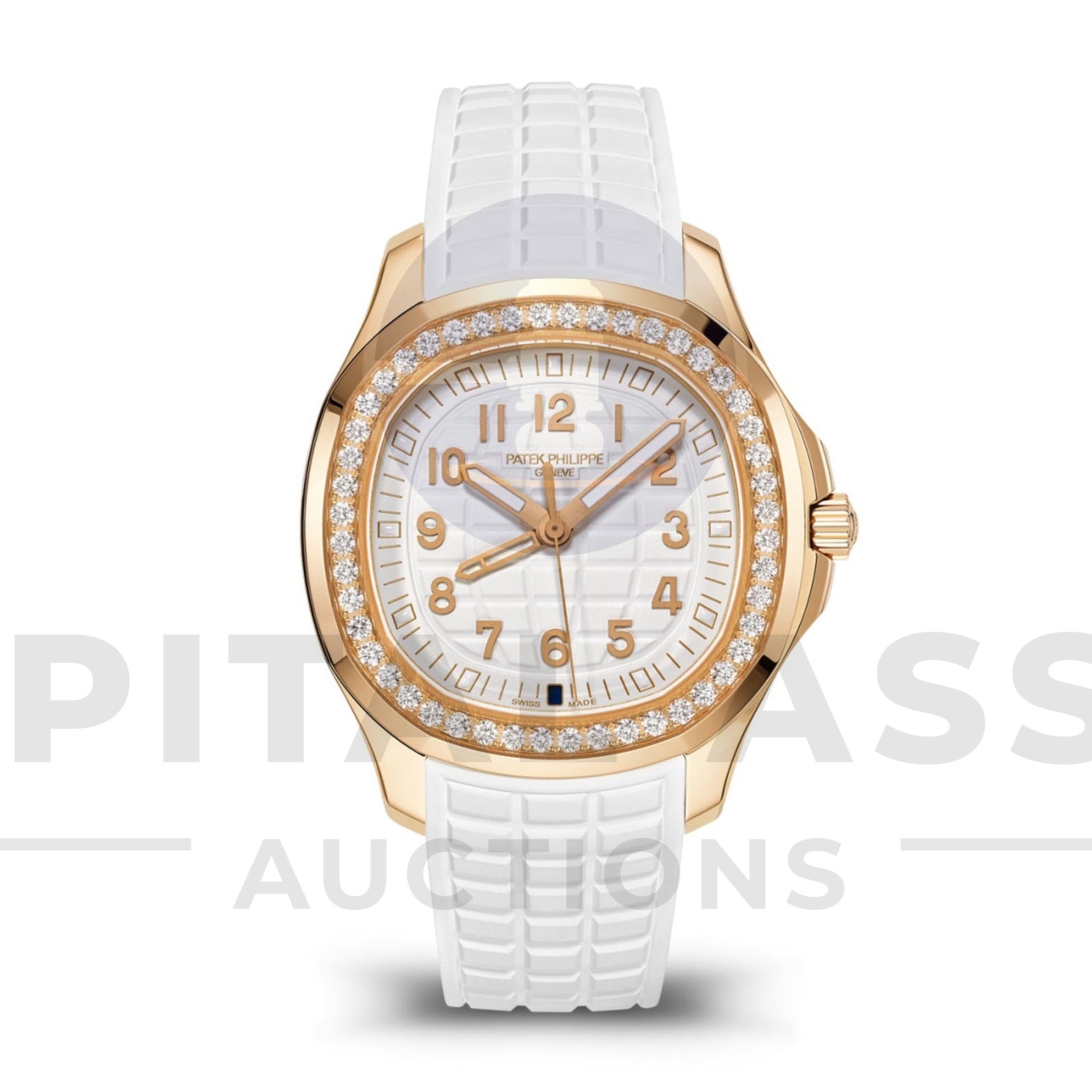 PATEK PHILIPPE AQUANAUT *18CT ROSE GOLD* (APRIL 2023 - NEW / UNWORN) 38.8MM MATTE WHITE DIAL *LOOK* - Image 12 of 35