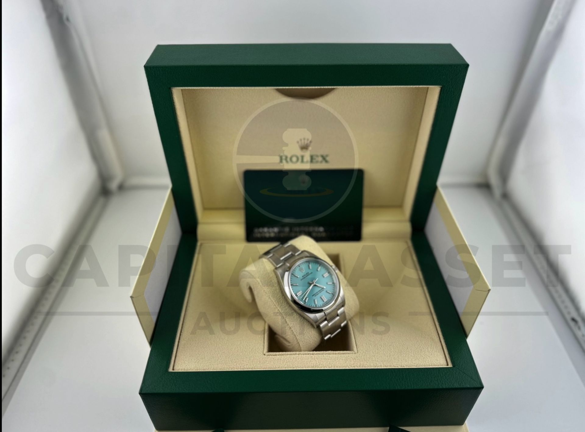 (ON SALE) ROLEX OYSTER PERPETUAL 36MM *TIFFANY BLUE DIAL* (OCTOBER 2023) *BEAT THE 10 YEAR WAIT* - Image 13 of 21