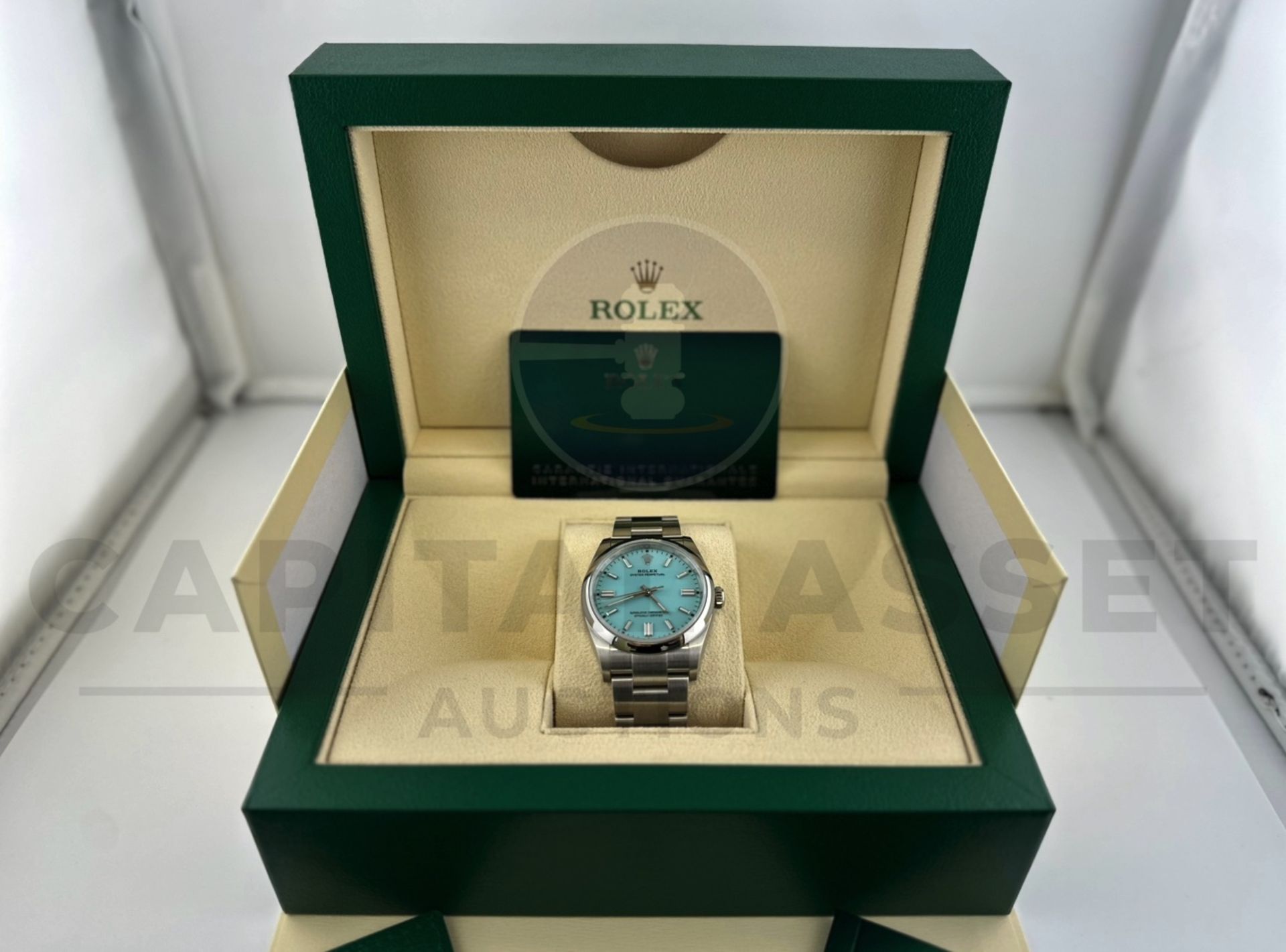 (ON SALE) ROLEX OYSTER PERPETUAL 36MM *TIFFANY BLUE DIAL* (OCTOBER 2023) *BEAT THE 10 YEAR WAIT* - Image 6 of 21