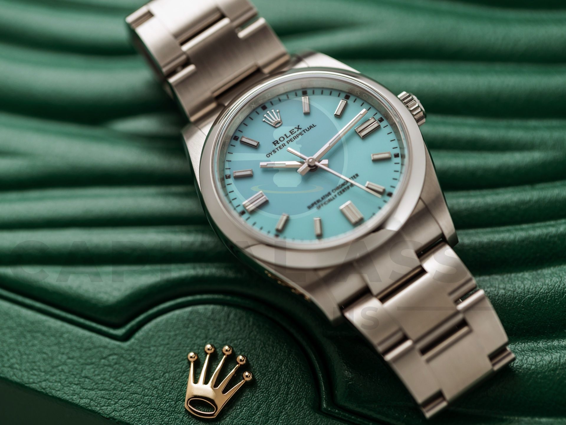 (ON SALE) ROLEX OYSTER PERPETUAL 36MM *TIFFANY BLUE DIAL* (OCTOBER 2023) *BEAT THE 10 YEAR WAIT* - Image 4 of 21