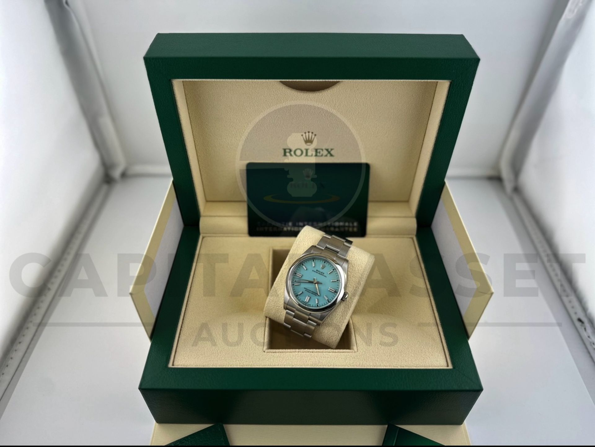 (ON SALE) ROLEX OYSTER PERPETUAL 36MM *TIFFANY BLUE DIAL* (OCTOBER 2023) *BEAT THE 10 YEAR WAIT* - Image 14 of 21