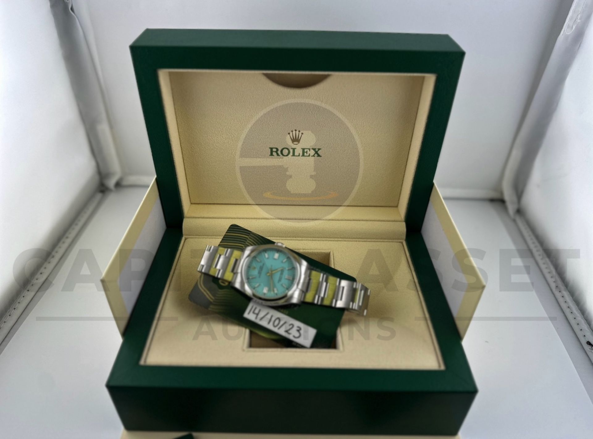 (ON SALE) ROLEX OYSTER PERPETUAL 36MM *TIFFANY BLUE DIAL* (OCTOBER 2023) *BEAT THE 10 YEAR WAIT* - Image 19 of 21