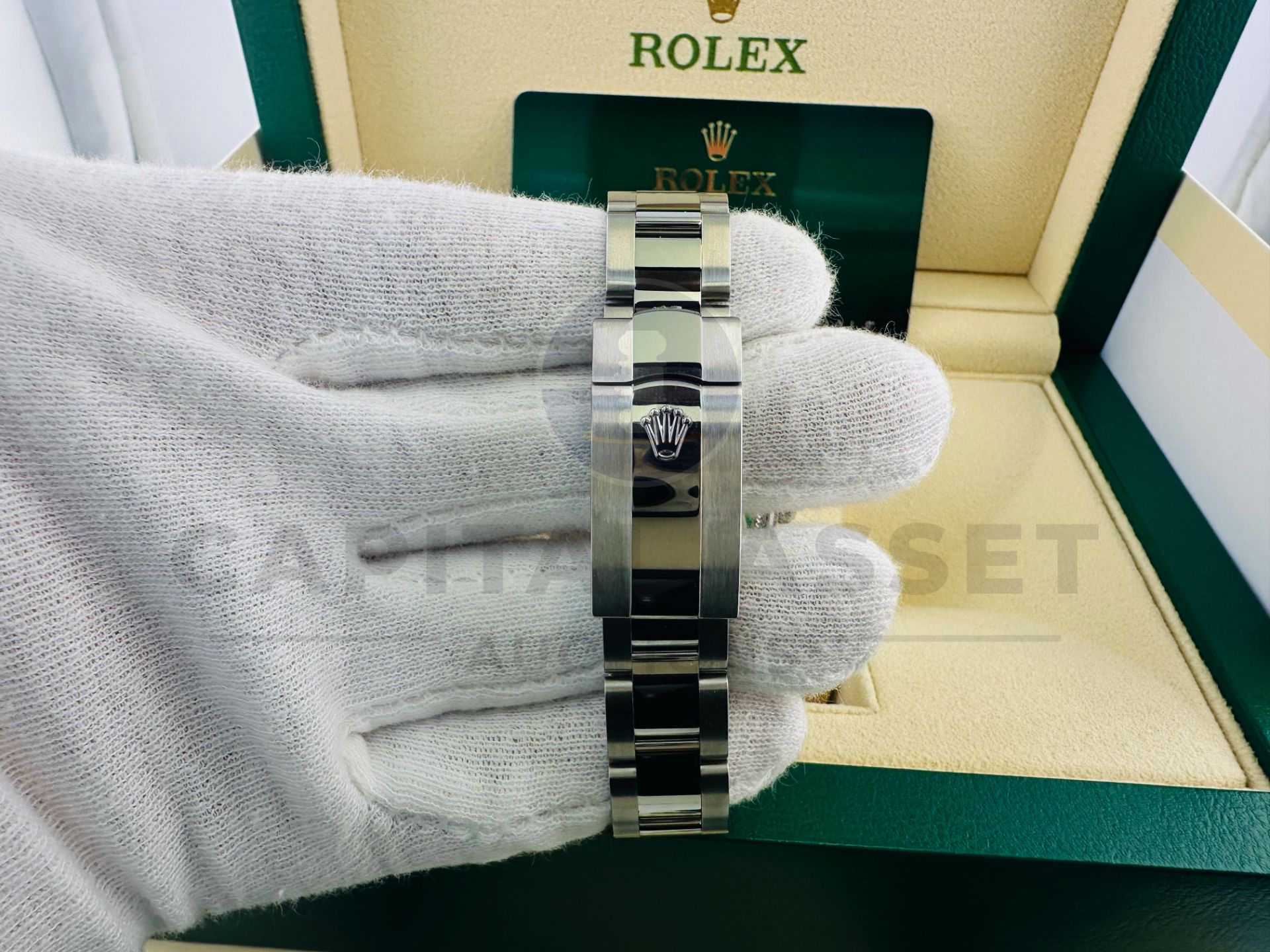 ON SALE ROLEX DATEJUST "OYSTER STEEL" NEW 2024 (UNWORN) BLUE DIAL + ROMAN NUMERALS - BEAT THE WAIT - Image 15 of 20